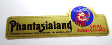 Werbe-Aufkleber Phantasialand