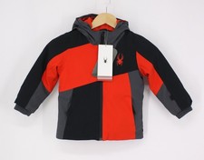 SPYDER JUNGEN MINI AMBUSH JACKE WATTIERT KAPUZE REISSVERSCHLUSS 3 JAHRE VOLCANO UVP £160 IB