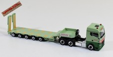 Herpa 1:87 - LKW MAN TGX GM Semitieflade Sattelzug "Geiger" - ohne OVP - F 614