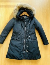 ?  Toller Orig. Woolrich Parka Mantel Vail schwarz Gr. S TOP  ?