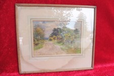 Sehr altes bild aquarell - sehr,