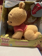 Fisher-Price Mattel Winnie Puuh Sprechendes Krabbelbaby Spielzeug Kleinkind