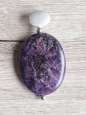 Anhänger Silber 925  Lepidolith Neu! Ansehen!