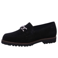 Sioux Meredith Damen Mokassin in Schwarz