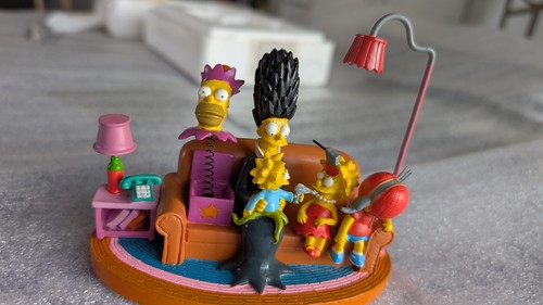 The simpsons couch - the,