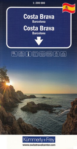 Spanien regionalkarte costa - spanien,