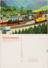 Modelleisenbahn: Traktionswandel Bahnhof HO-Anlage AG 4/20 Saalfeld 1978/1989