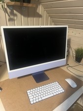 Apple iMac 24" (M1, 2021) – Violett, 512 GB SSD, 16 GB RAM, 8-Core GPU, 16-Core 