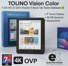 📚 TOLINO Vision Color 1.Gen  7 Zoll HD 32GB E-Reader E-Book Tab Tablet  ✅
