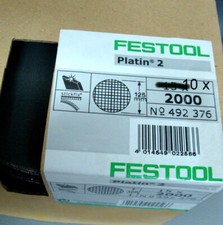 FESTOOL Schleifscheibe Platin 2 STF D125/0 S2000 PL2/10 - 492376