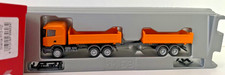 Herpa 1:87 306034 SCANIA R13 Kipper Tandem Hängerzug - TOP + OVP A1652