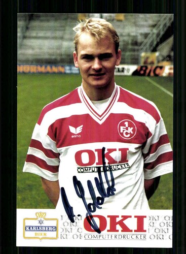 Bjarne goldbaek autogrammkarte - goldbaek,