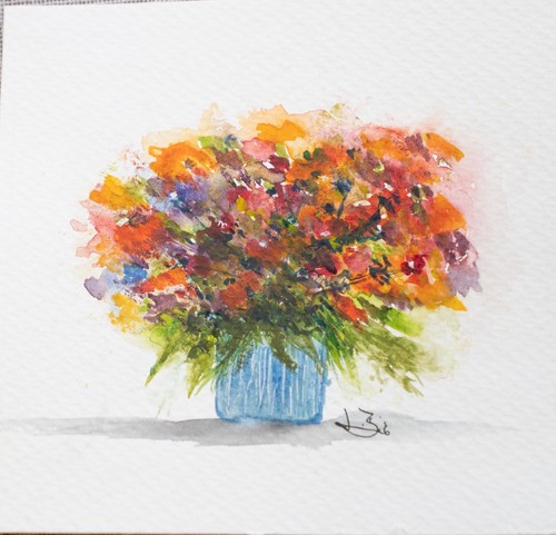 Original aquarell - original,