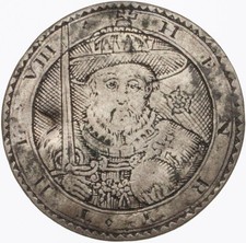 Heinrich VIII Silberzähler von Simon van de Passe.
