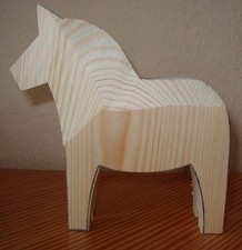 Dalarnapferd Rohling Holz