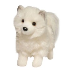 Pomsky Zwergspitz Pomeranian Spitz Plüsch Hund Kuscheltier Stofftier Plüschtier