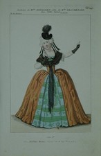 Kostümbild in der Rolle als Mlle de Beaumenard, in: L'Abbe galant. Ganzfigur. Ha