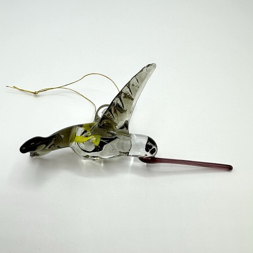 Glas figur kolibri - glas, vogel