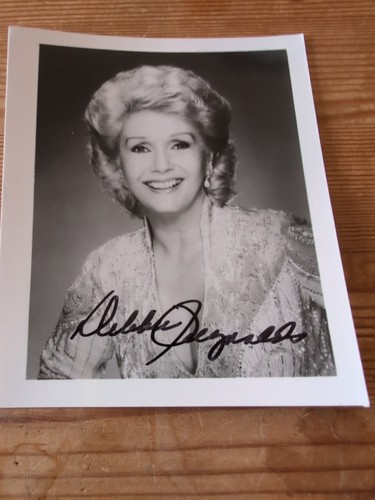 Debbie reynolds autogrammkarte - debbie,