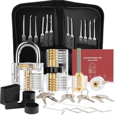 Schwarz 36 Stück Dietrich