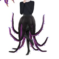 Damen Oktopus Kostüm lustiges Halloweenkostüm für Party Bühne Show Urlaub