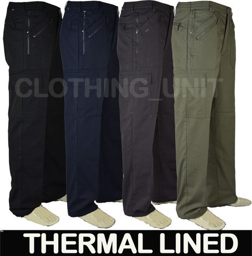 Thermo fleece gefütterte halb - fleece,