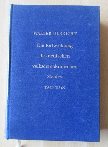 Ddr ulbricht entwicklung - ddr,