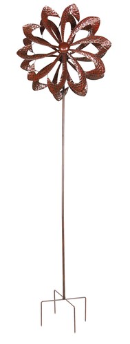 Metall doppel windrad - doppel,