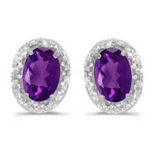 LXR 10k Weißgold Oval