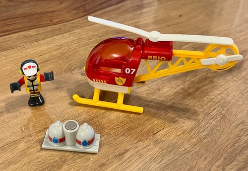 Brio feuerwehrhubschrauber mit - brio,