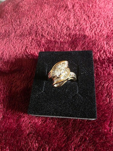 Ring 585 gelbgold mit - ring,