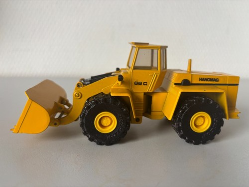 Hanomag radlader 66c gelb - hanomag,