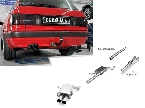Sportauspuff komplettanlage - , sportauspuff-komplettanlage