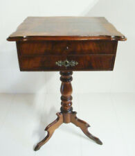 Antik Jugendstil Weichholz Nähtisch Konsolentisch Beistelltisch Tisch 78x47x40cm
