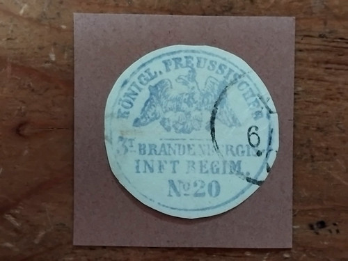 Siegelmarke militär 4774 - militär,