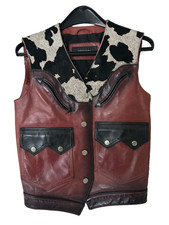 DSQUARED2 Western Lederweste