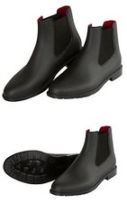 Reitschuhe Jodhpur Reitstiefelette Axona wasserdicht und abwaschbar schwarz  Neu