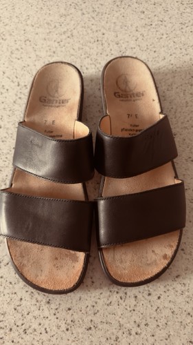 Ganter damen pantolette - pantolette, gr.