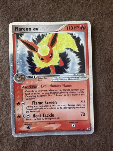Pokémon flareon 108 - flareon, 108/113