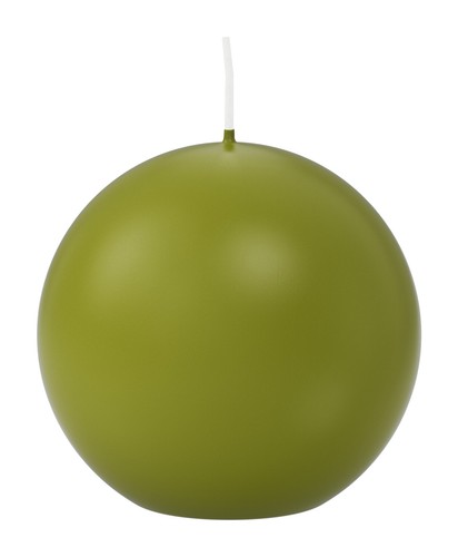 Kugelkerzen grün 12 - Ø, 70