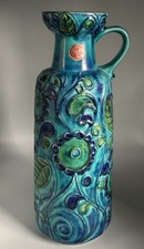 Keramik Bodenvase m. Henkel