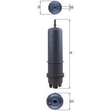 Kraftstofffilter MAHLE KL 872/7 für BMW Alpina 7er X3