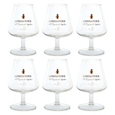 6x Courvoisier Cognac Glas