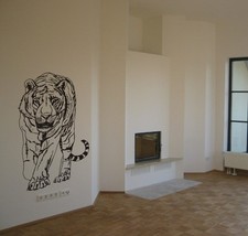 Wandaufkleber-Wandtattoo: TIGER,Tiere, verschiedene Größen und Farben