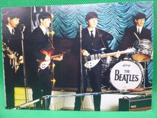 AK Hamburg Die Beatles Panoptikum, Wachsfiguren Stempel Beatles 2005  (Nr. 1346)