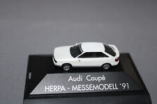 Herpa  1:87 Modellauto Audi Coupe Messemodell `91 mit  PC
