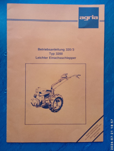 Betriebsanleitung agria - betriebsanleitung,