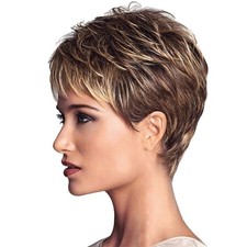 Damen Haar Glatte Perücke Bob