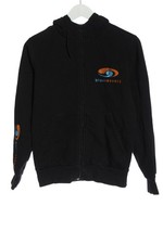 BLUESEVENTY Kapuzensweatshirt Damen Sweat Gr. DE 36 schwarz Casual-Look