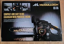 McCulloch CS35 Benzin Kettensäge Neu Original Verpackt